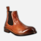 Men's Chelsea diver boot in tan washed leather