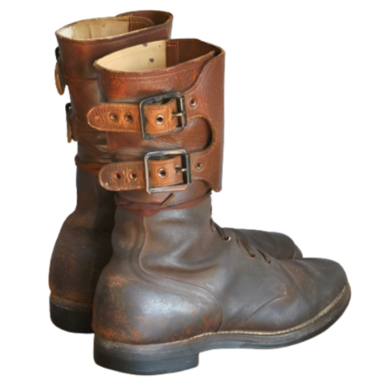 Handmade Men's Genuine Leather Army Boots