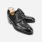 Men's Black Leather Handmade Oxford Shoes