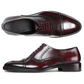 Classic Captoe Oxford - Burgundy