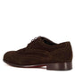 Elegant men's Deby in dark brown suede