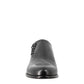 Men's elegant black leather oxford