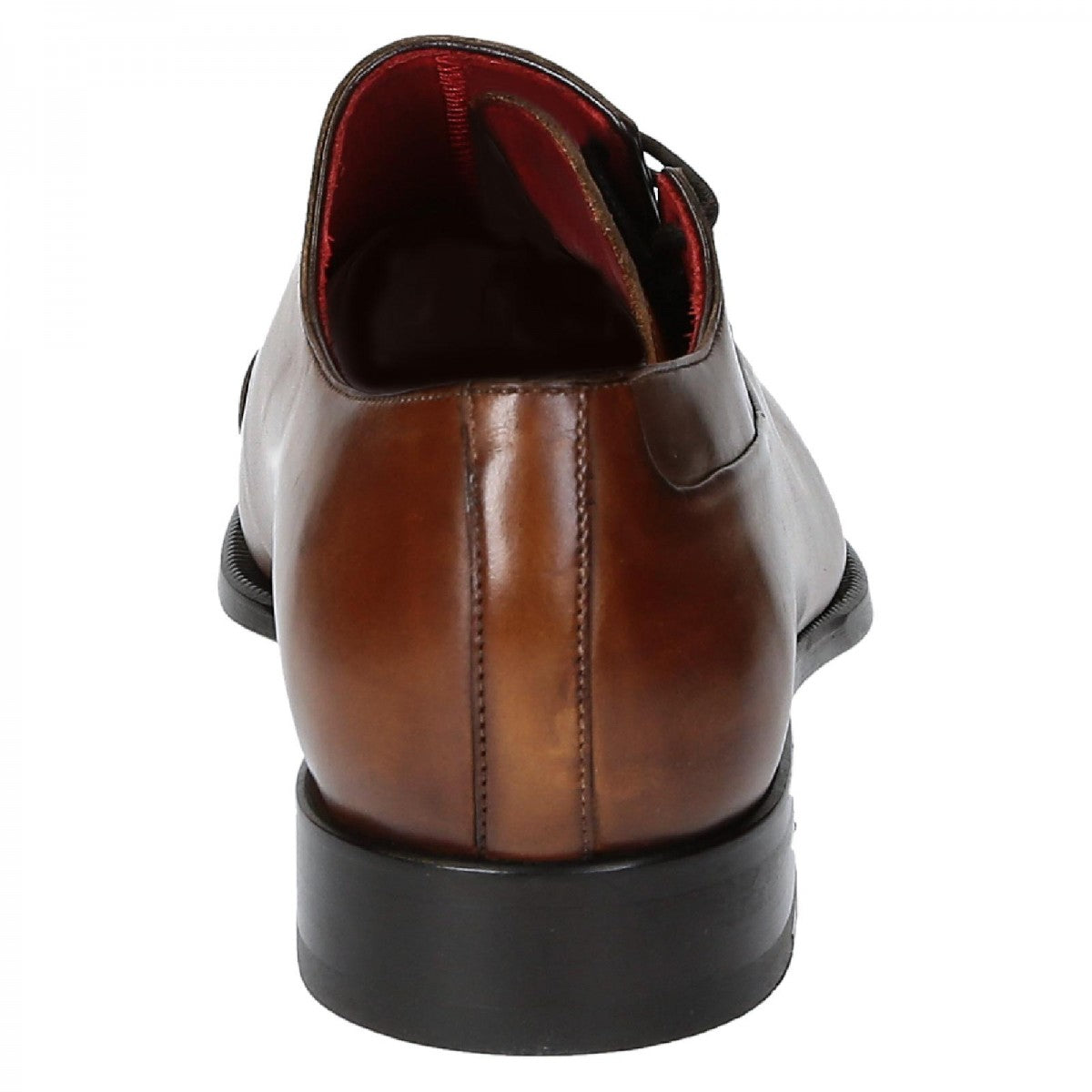 Light brown leather dress shoes for men